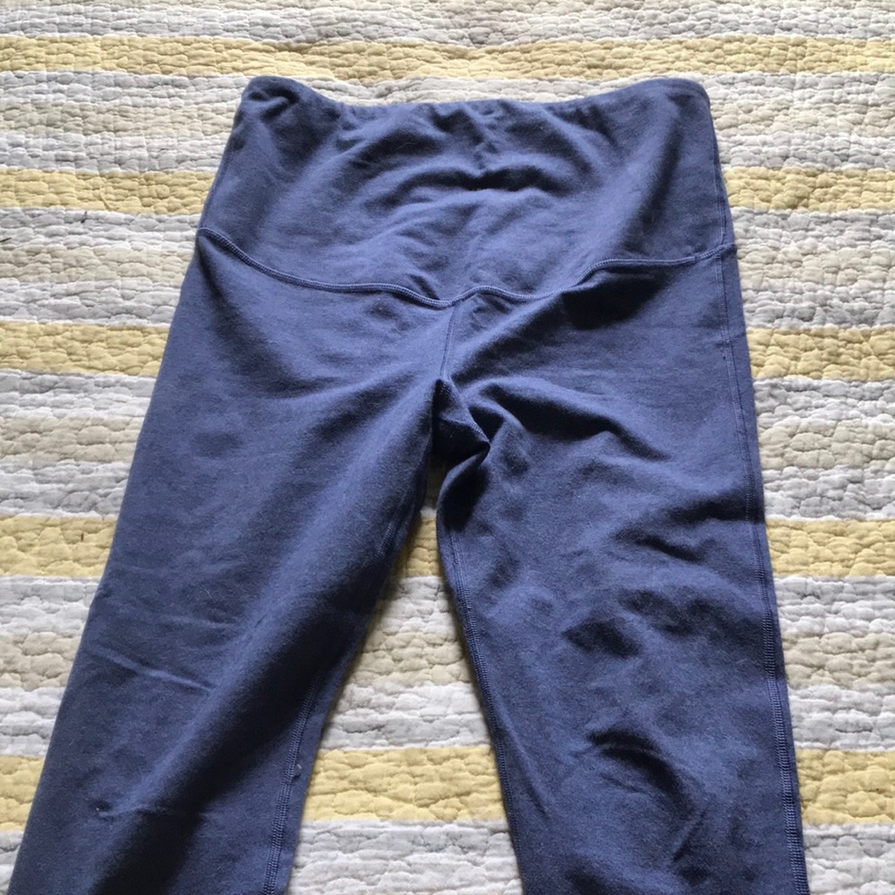 GapFit organic cotton Demi panel Maternity Leggings